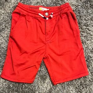 Boden Bright Red Kids Shorts